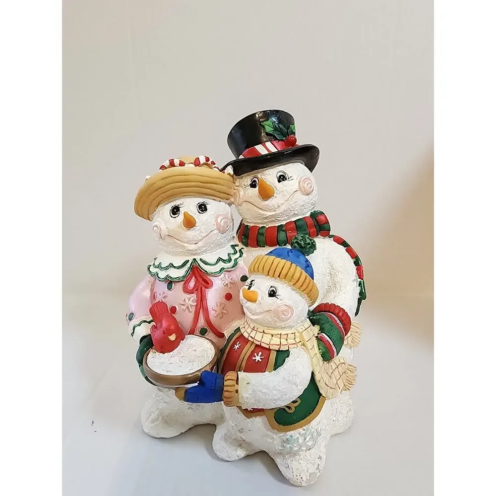 Fitz and Floyd Frosty Friends Christmas Musical-"We Wish You A Merry Christmas" - Picture 2 of 3